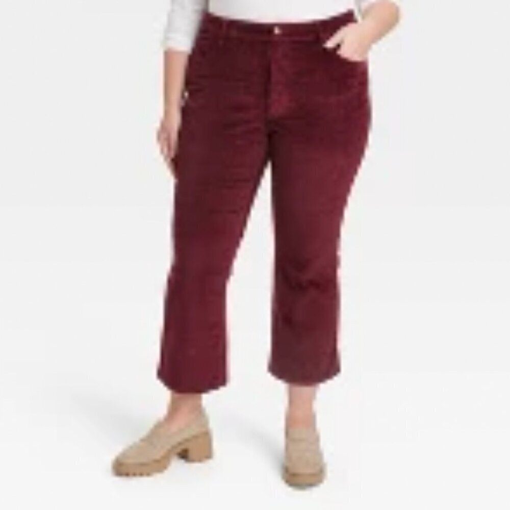 Universal Threads Women's High-Rise Corduroy Bootcut Jeans Size 17R
